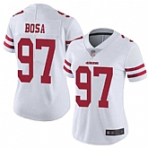 Women Nike 49ers 97 Nick Bosa White 2019 NFL Draft First Round Pick Vapor Untouchable Limited Jersey Dzhi,baseball caps,new era cap wholesale,wholesale hats